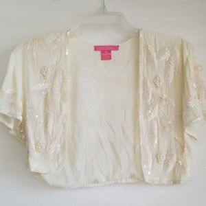 Betsey Johnson Beaded Coverlet